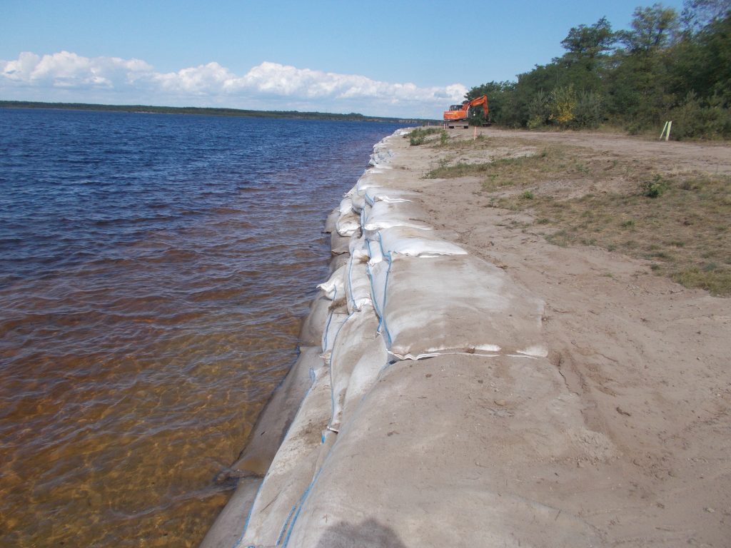 Sicherung Uferböschung am Neuwieser See